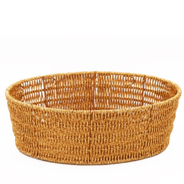 Corbeille à Pain Ovale en Osier 33x25cm Corbeille à Pain Ovale en Osier 33x25cm