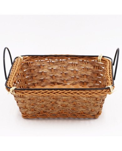 Corbeille à Pain Carré en Osier 26cm Corbeille à Pain Carré en Osier 26cm
