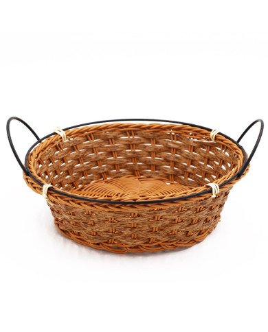 Corbeille à Pain Ronde en Osier 27cm Corbeille à Pain Ronde en Osier 27cm