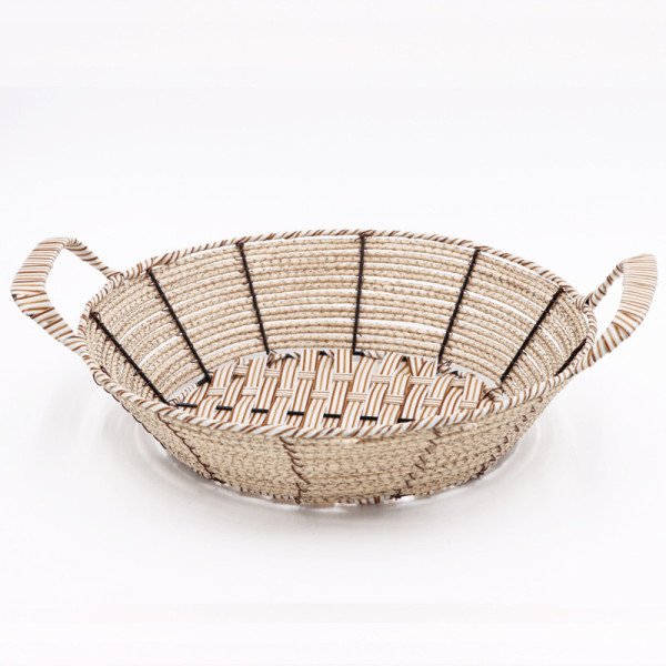 copie de Corbeille à Pain Ronde avec Anse en Osier Ø29cm copie de Corbeille à Pain Ronde avec Anse en Osier Ø29cm