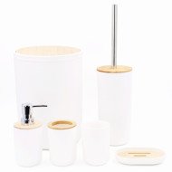 Ensemble De Salle De Bain 6 Pièces En Bamboo