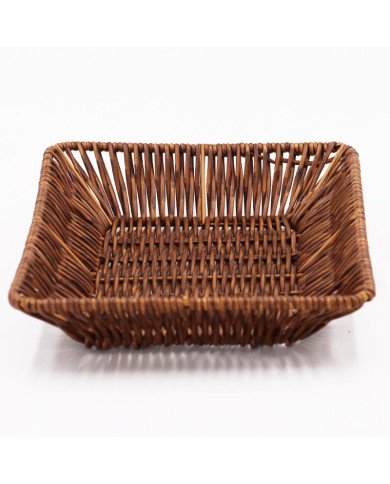 Corbeille à Pain  Rectangulaire en Osier 26X20cm