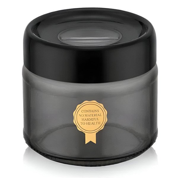 Bocal en Verre Perle Noire 300cc -QLUX Bocal en Verre Perle Noire 300cc -QLUX