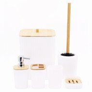 Ensemble De Salle De Bain 6 Pièces En Bamboo