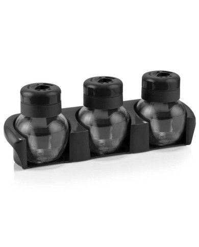 Boites à Épices en Verre 3pcs 210 ml -QLUX Boites à Épices en Verre 3pcs 210 ml -QLUX