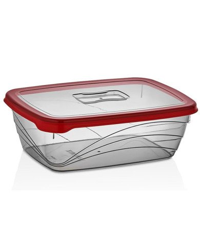Boite de Conservation Rouge Bio Saver 1,9 Litre - QLUX Boite de Conservation Rouge Bio Saver 1,9 Litre - QLUX
