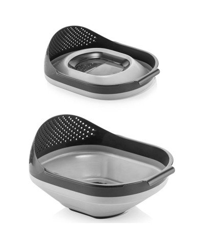 Passoire à Riz Pliable Gris 3 Litres - QLUX