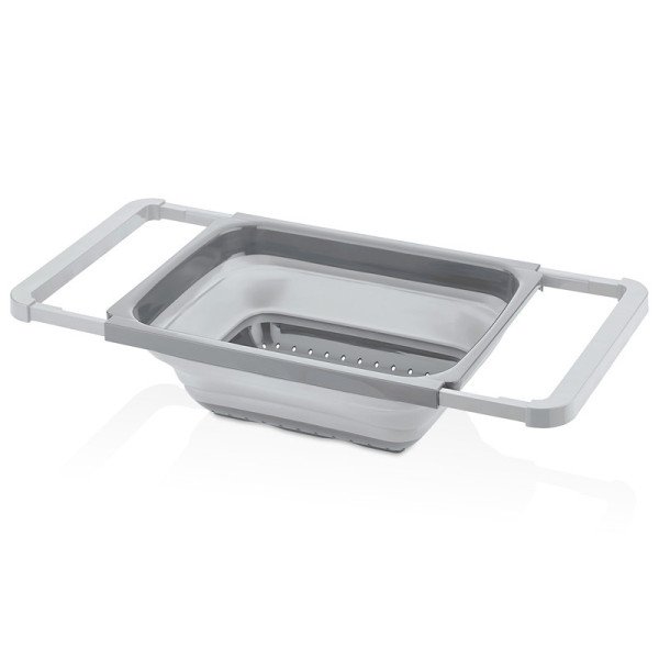 Passoire Extensible et Pliable avec Poignées 5,5 Litres - QLUX Passoire Extensible et Pliable avec Poignées 5,5 Litres - QLUX