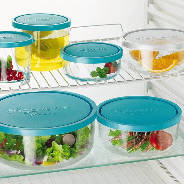 Boite de Conservation Ronde FrigoVerre Ø 18cm - BORMIOLI Boite de Conservation Ronde FrigoVerre Ø 18cm - BORMIOLI