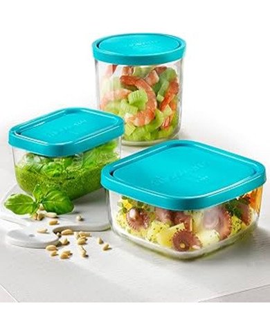 Boite de Conservation Ronde FrigoVerre Ø 23cm - BORMIOLI Boite de Conservation Ronde FrigoVerre Ø 23cm - BORMIOLI