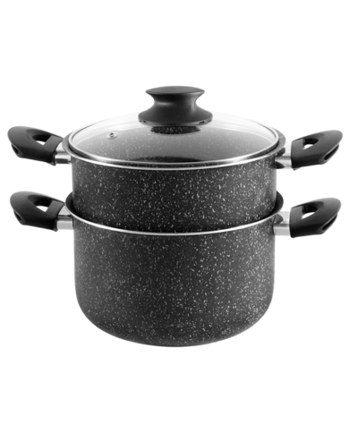 Couscoussier 4L Granite Black - WINOX Couscoussier 4L Granite Black - WINOX