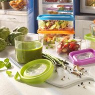 Boite de Conservation Ronde FrigoVerre Fun Ø 12cm - BORMIOLI