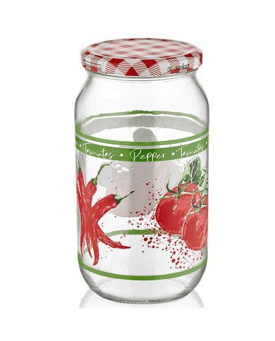 Boite de Conservation en Verre Domi 1 Litre - QLUX Boite de Conservation en Verre Domi 1 Litre - QLUX