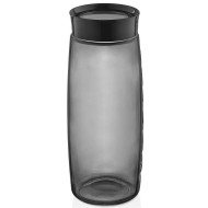 Bocal en Verre Visible Perle Noire 1600cc -QLUX