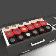 Pot à Épices en Verre avec cuillère 380cc -QLUX