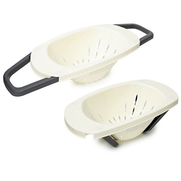 Passoire Réglable avec Poignées 2,5 Litres - QLUX Passoire Réglable avec Poignées 2,5 Litres - QLUX