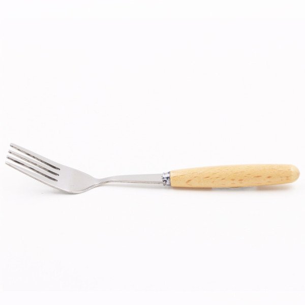 Fourchette à Table Avec Anse En Bois Fourchette à Table Avec Anse En Bois