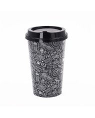 Goblet à Café avec Couvercle 400ml - TUFFEX