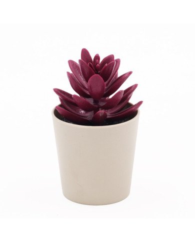 Pot à Fleur Artificielle Petit Modelé Vert Eva - CASADECO Pot à Fleur Artificielle Petit Modelé Vert Eva - CASADECO