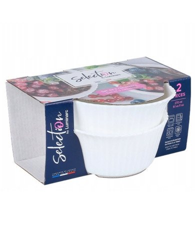 Lot de 2 Ramequins 11cm Signature - LUMINARC Lot de 2 Ramequins 11cm Signature - LUMINARC