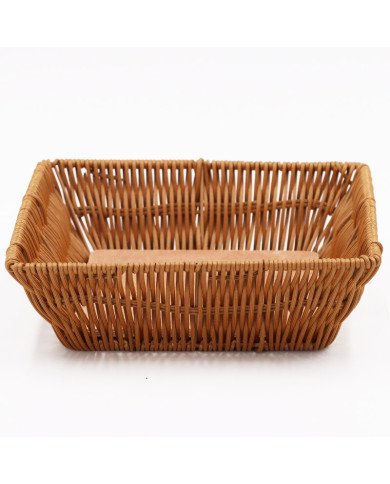 Corbeille à Pain Carré en Osier 22cm Corbeille à Pain Carré en Osier 22cm