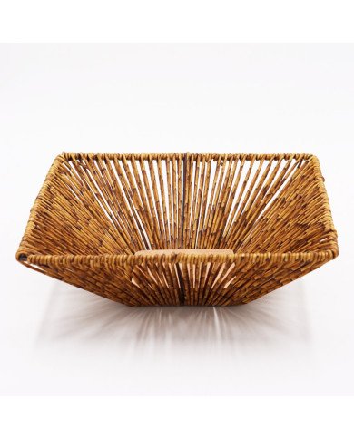 Corbeille à Pain Carré en Osier 25cm Corbeille à Pain Carré en Osier 25cm