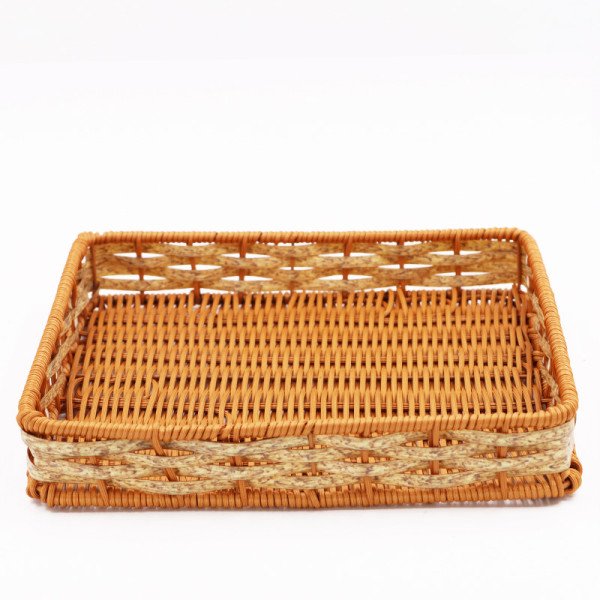 copie de Plateau a Servir Carré En Osier 34cm copie de Plateau a Servir Carré En Osier 34cm