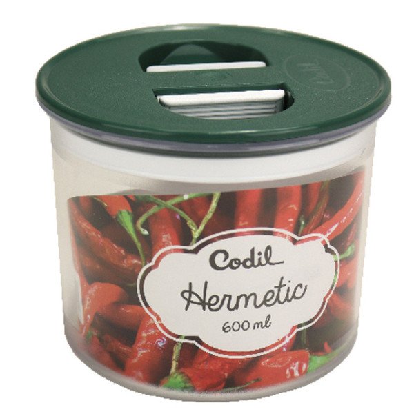 Boite de Conservation Hermétique en Plastique 0,6L - CODIL Boite de Conservation Hermétique en Plastique 0,6L - CODIL