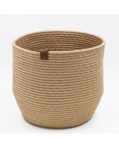 Cache Pot 20 x 23cm En Corde