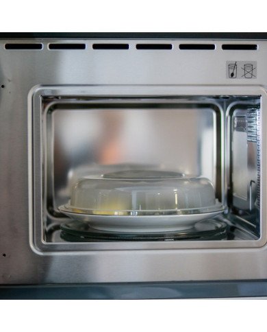 Cloche à Micro-ondes en Plastique 24cm - CODIL Cloche à Micro-ondes en Plastique 24cm - CODIL