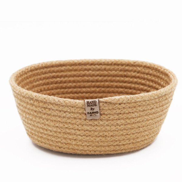 Corbeille à Pain ovale 20 x 16cm en Corde Corbeille à Pain ovale 20 x 16cm en Corde