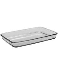 Plat à Four Rectangulaire en Verre 34x22cm - BORCAM