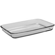 Plat à Four Rectangulaire en Verre 34x22cm - BORCAM