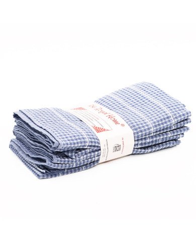 Lot de 6 Serviettes de Table 48 x 48cm en Coton