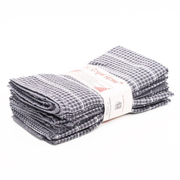 Lot de 6 Serviettes de Table 48 x 48cm en Coton