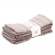 Lot de 6 Serviettes de Table 48 x 48cm en Coton