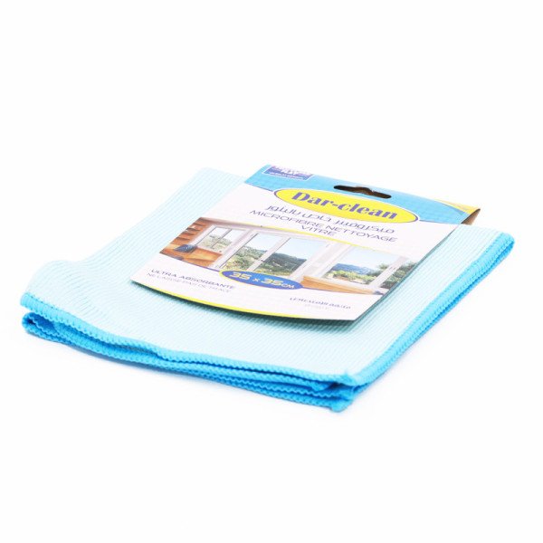Chiffon microfibre Pour Vitre 35x 35cm - DAR-CLEAN Chiffon microfibre Pour Vitre 35x 35cm - DAR-CLEAN
