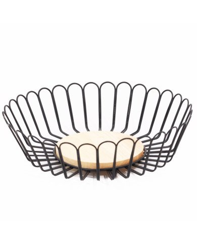 Corbeille à Fruit Ronde en Métal Ø 27cm