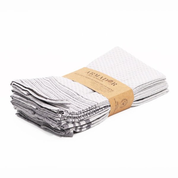 Lot de 6 Serviettes de Table 47 x 60 cm en Coton Lot de 6 Serviettes de Table 47 x 60 cm en Coton