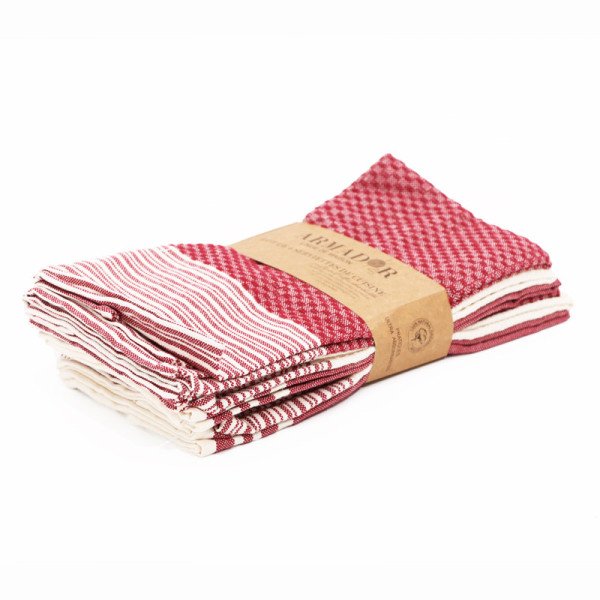 Lot de 6 Serviettes de Table 47 x 60 cm en Coton Lot de 6 Serviettes de Table 47 x 60 cm en Coton