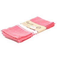 Lot de 3 Serviettes de Table 45 x 65 cm en Coton