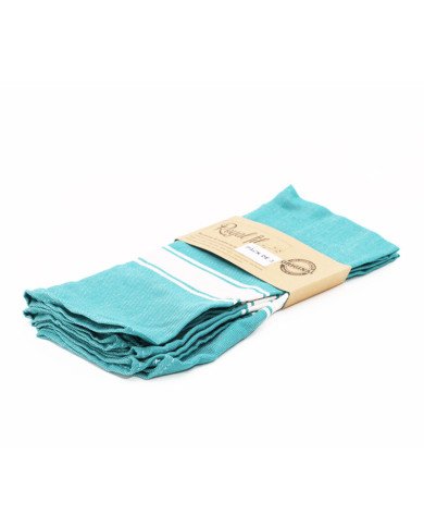 Lot de 3 Serviettes de Table 45 x 65 cm en Coton