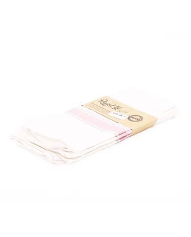 Lot de 3 Serviettes de Table 45 x 65 cm en Coton
