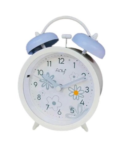 Horloge Alarme Rétro avec Sonnerie Classique – Design Vintage pour Table de Nuit Horloge Alarme Rétro avec Sonnerie Classique – Design Vintage pour Table de Nuit