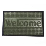 Tapis d'Entrée Paillasson Rectangulaire Welcome 80 x 50cm
