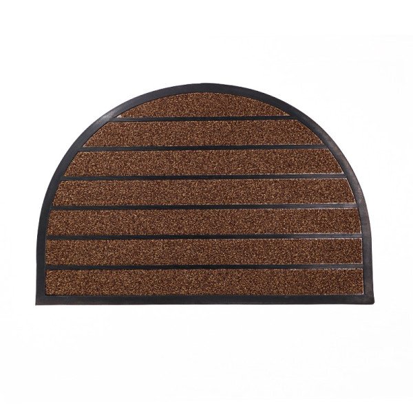 Tapis d'Entrée Paillasson Demi-cercle 75 x 45cm Tapis d'Entrée Paillasson Demi-cercle 75 x 45cm