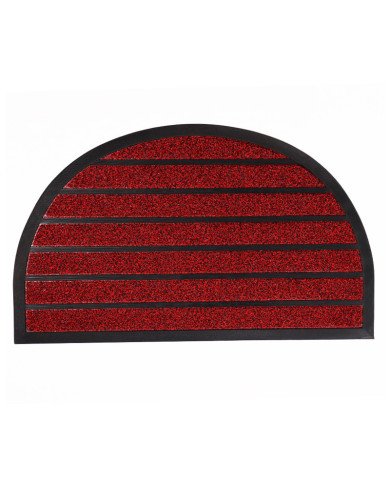 Tapis d'Entrée Paillasson Demi-cercle 60 x 40cm