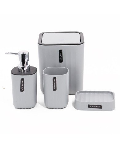 Ensemble De Salle De Bain 4 Pièces En Plastique