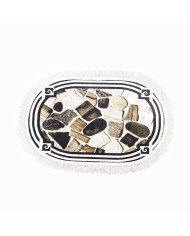 Tapis De Salon Ovale 60 x 100cm Tapis De Salon Ovale 60 x 100cm