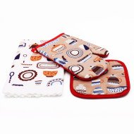 Kit Gant, Manique et Serviette De Cuisine